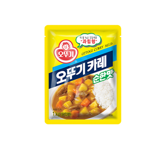 오뚜기 카레 순한맛 1KG (1BOX-10EA)